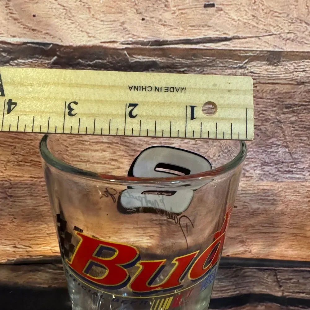 Budweiser NASCAR Dale Earnhardt Jr. #8 Pint Glass Racing Collectible